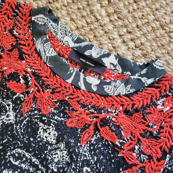 Isabel Marant Eyelet Lace Shirt - Picture 5 of 10